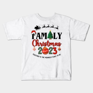 2023 Matching Family Christmas Kids T-Shirt